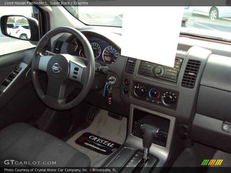 Super Black / Graphite 2009 Nissan Pathfinder S