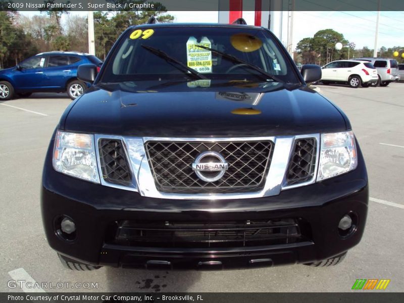 Super Black / Graphite 2009 Nissan Pathfinder S