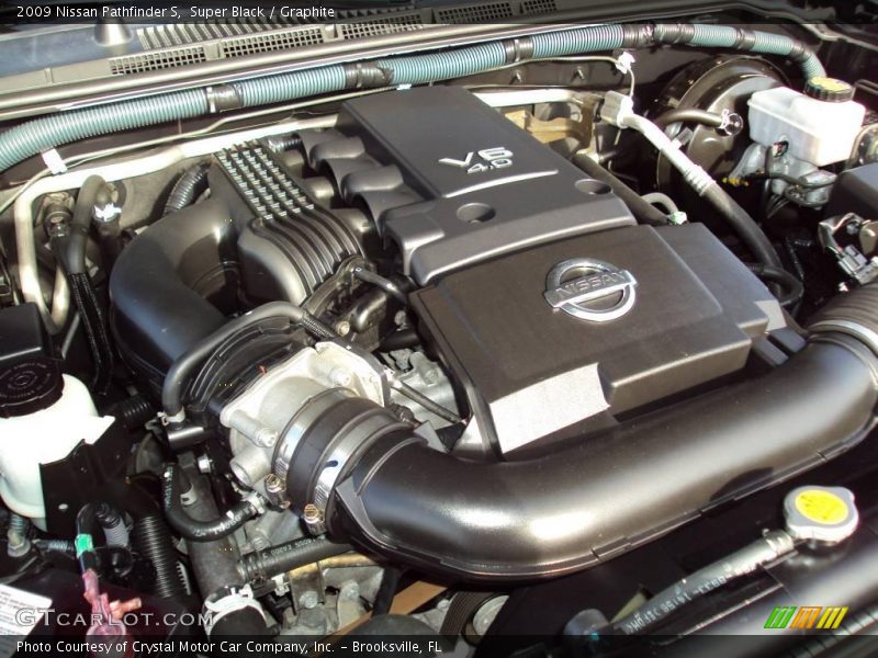 Super Black / Graphite 2009 Nissan Pathfinder S