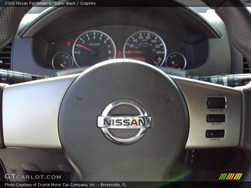 Super Black / Graphite 2009 Nissan Pathfinder S