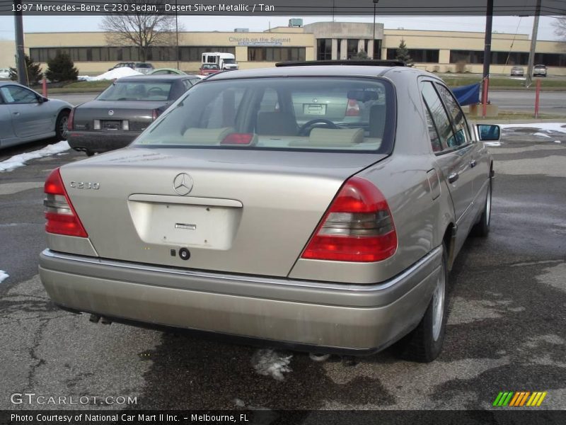 Desert Silver Metallic / Tan 1997 Mercedes-Benz C 230 Sedan