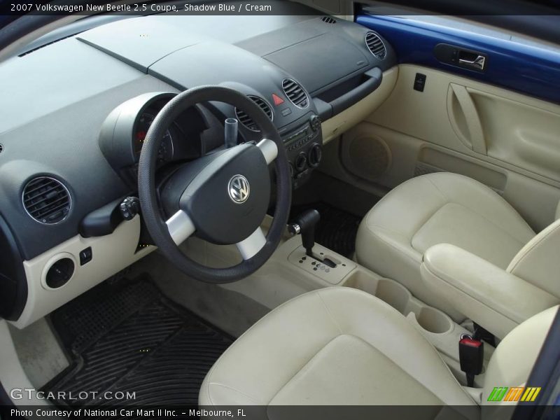 Shadow Blue / Cream 2007 Volkswagen New Beetle 2.5 Coupe