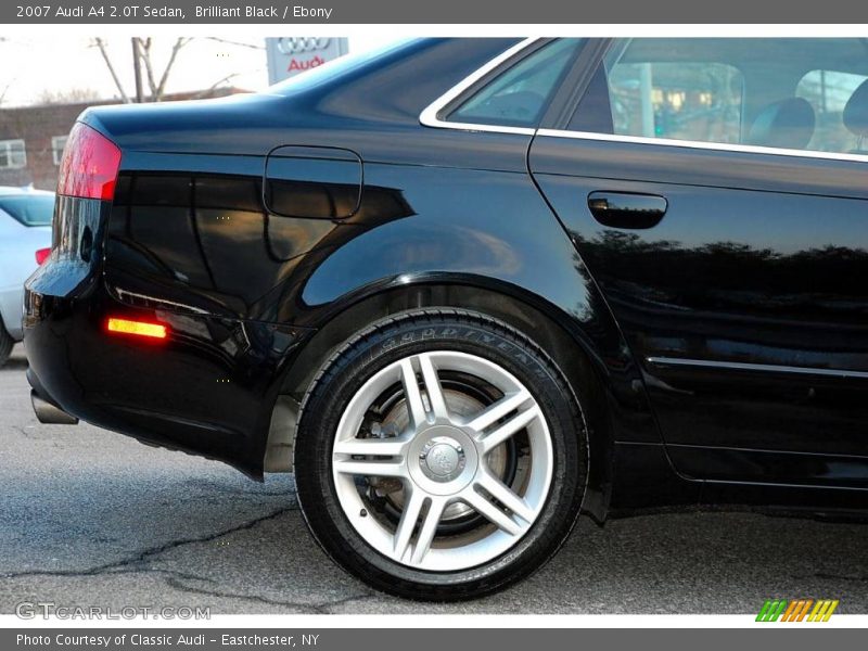 Brilliant Black / Ebony 2007 Audi A4 2.0T Sedan