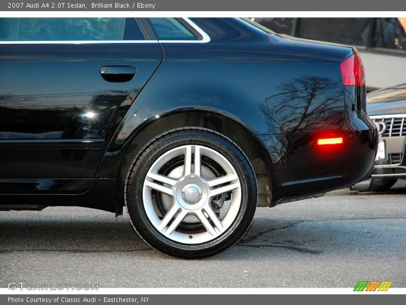 Brilliant Black / Ebony 2007 Audi A4 2.0T Sedan