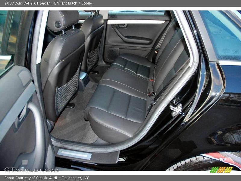 Brilliant Black / Ebony 2007 Audi A4 2.0T Sedan