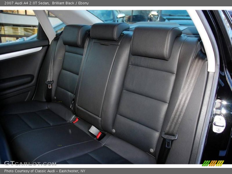 Brilliant Black / Ebony 2007 Audi A4 2.0T Sedan