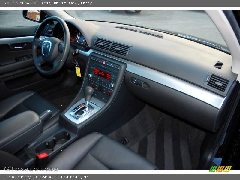 Brilliant Black / Ebony 2007 Audi A4 2.0T Sedan