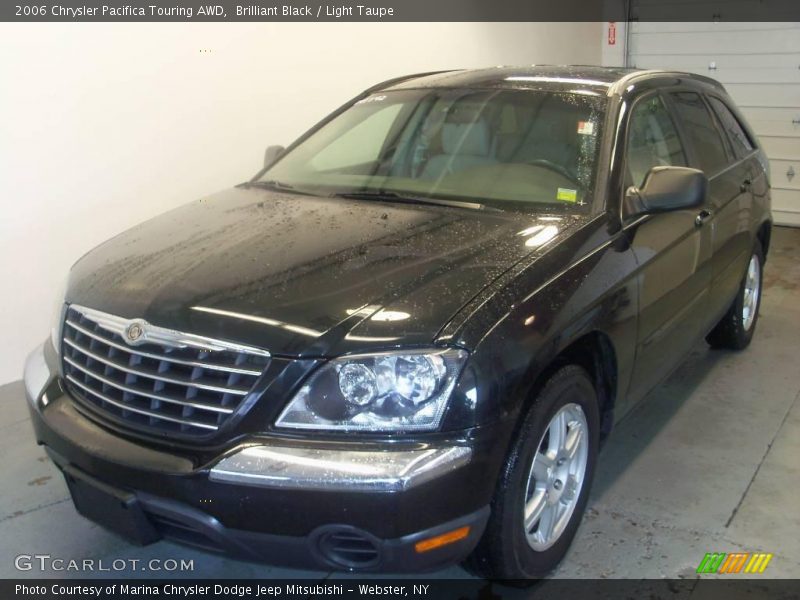 Brilliant Black / Light Taupe 2006 Chrysler Pacifica Touring AWD