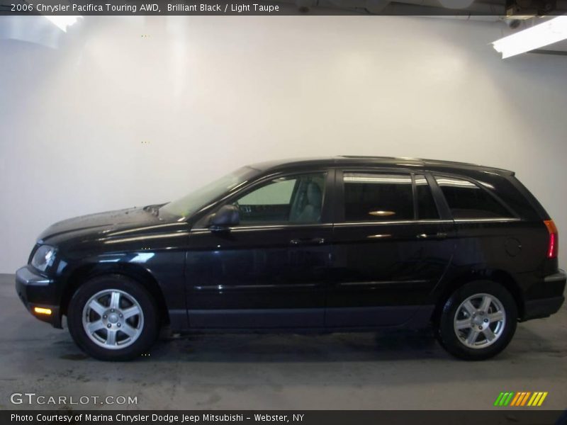 Brilliant Black / Light Taupe 2006 Chrysler Pacifica Touring AWD