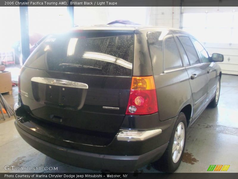 Brilliant Black / Light Taupe 2006 Chrysler Pacifica Touring AWD