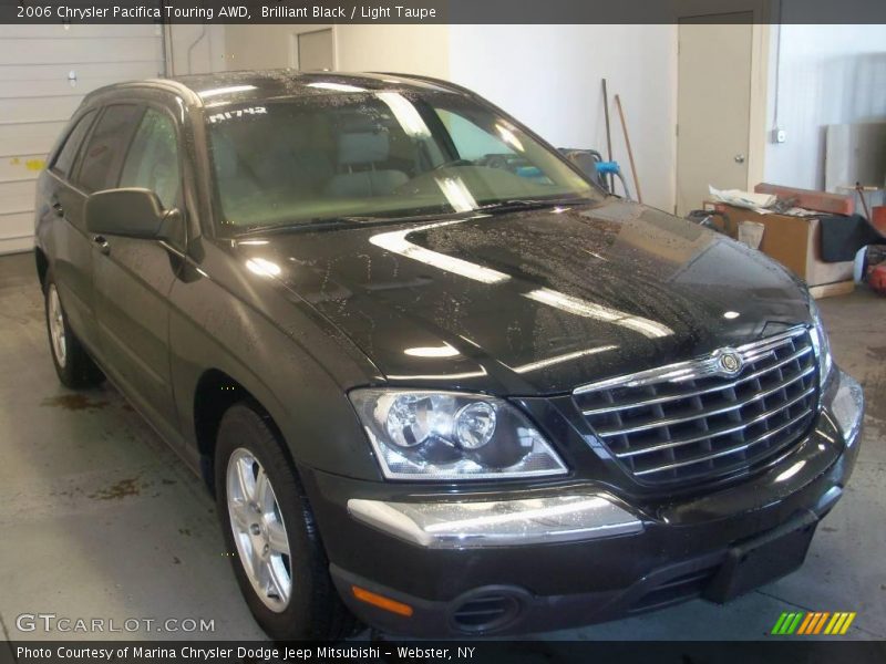 Brilliant Black / Light Taupe 2006 Chrysler Pacifica Touring AWD