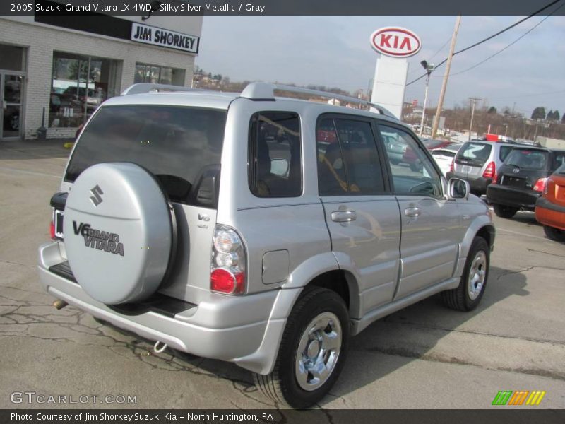 Silky Silver Metallic / Gray 2005 Suzuki Grand Vitara LX 4WD