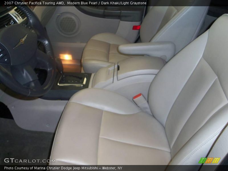 Modern Blue Pearl / Dark Khaki/Light Graystone 2007 Chrysler Pacifica Touring AWD