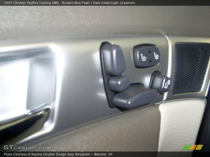 Modern Blue Pearl / Dark Khaki/Light Graystone 2007 Chrysler Pacifica Touring AWD