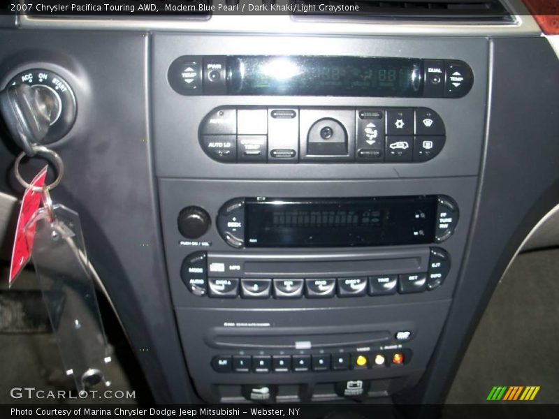 Modern Blue Pearl / Dark Khaki/Light Graystone 2007 Chrysler Pacifica Touring AWD