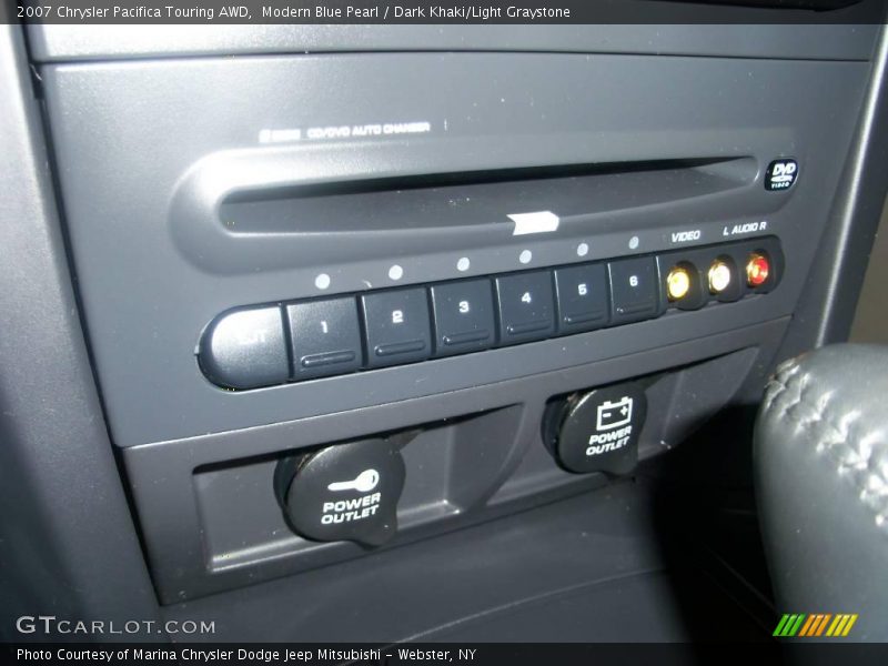 Modern Blue Pearl / Dark Khaki/Light Graystone 2007 Chrysler Pacifica Touring AWD