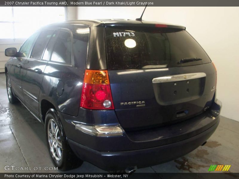 Modern Blue Pearl / Dark Khaki/Light Graystone 2007 Chrysler Pacifica Touring AWD