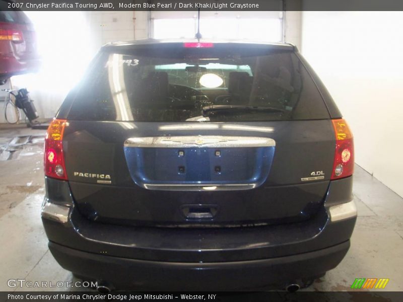 Modern Blue Pearl / Dark Khaki/Light Graystone 2007 Chrysler Pacifica Touring AWD