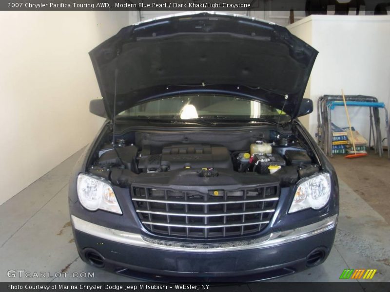 Modern Blue Pearl / Dark Khaki/Light Graystone 2007 Chrysler Pacifica Touring AWD