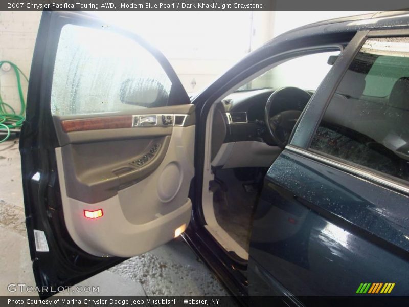 Modern Blue Pearl / Dark Khaki/Light Graystone 2007 Chrysler Pacifica Touring AWD