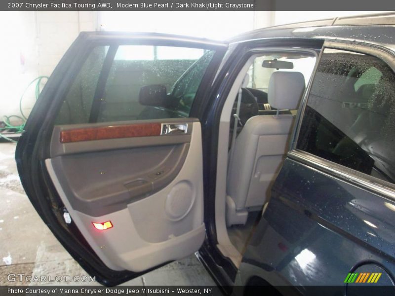 Modern Blue Pearl / Dark Khaki/Light Graystone 2007 Chrysler Pacifica Touring AWD