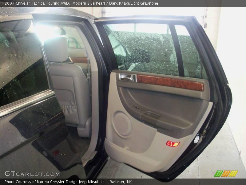 Modern Blue Pearl / Dark Khaki/Light Graystone 2007 Chrysler Pacifica Touring AWD