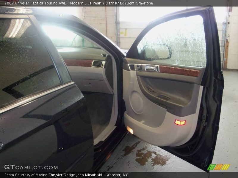 Modern Blue Pearl / Dark Khaki/Light Graystone 2007 Chrysler Pacifica Touring AWD