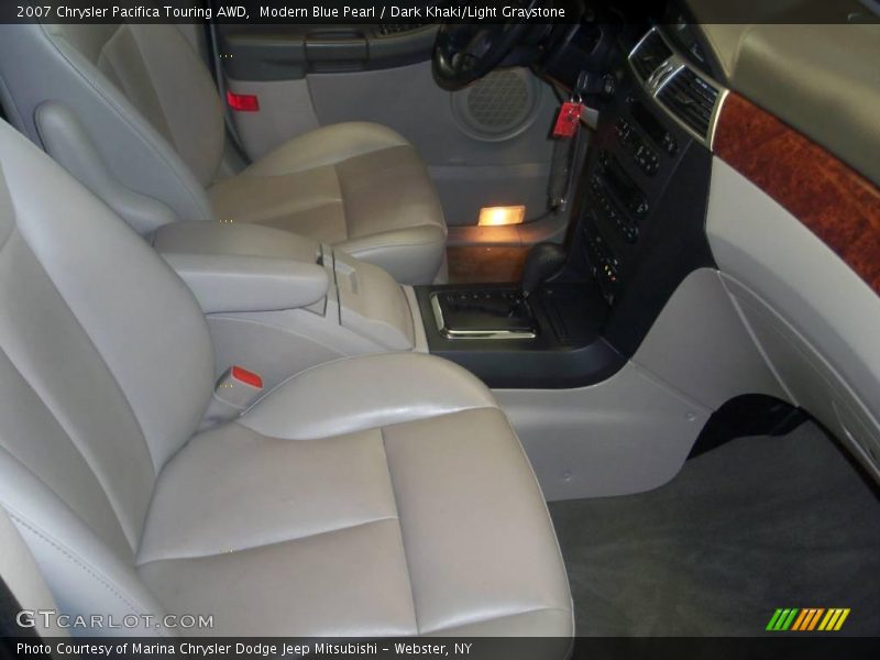 Modern Blue Pearl / Dark Khaki/Light Graystone 2007 Chrysler Pacifica Touring AWD