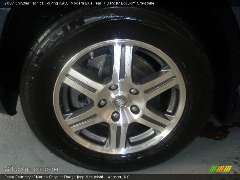Modern Blue Pearl / Dark Khaki/Light Graystone 2007 Chrysler Pacifica Touring AWD