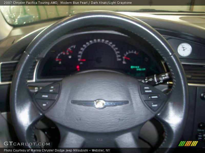 Modern Blue Pearl / Dark Khaki/Light Graystone 2007 Chrysler Pacifica Touring AWD
