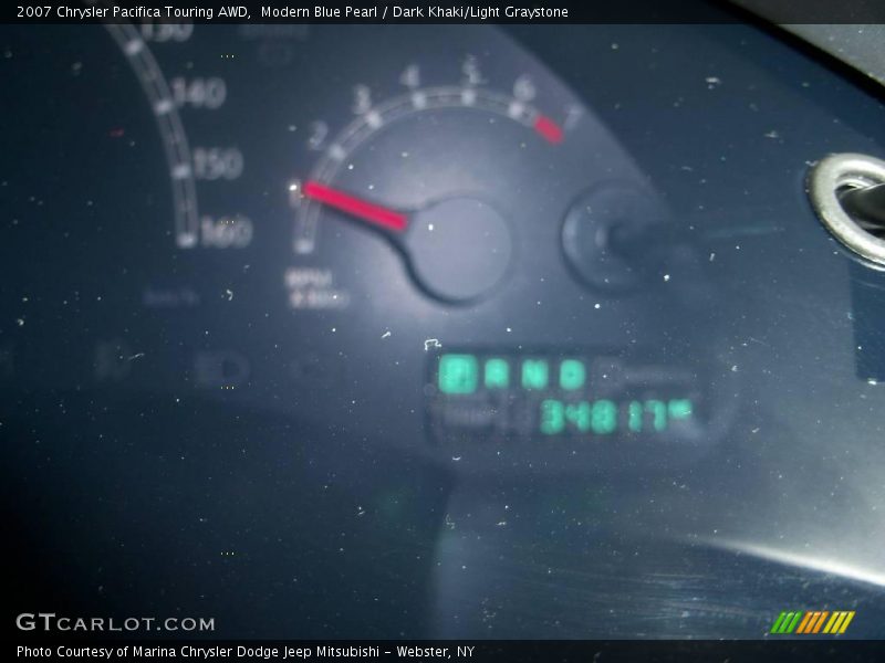 Modern Blue Pearl / Dark Khaki/Light Graystone 2007 Chrysler Pacifica Touring AWD