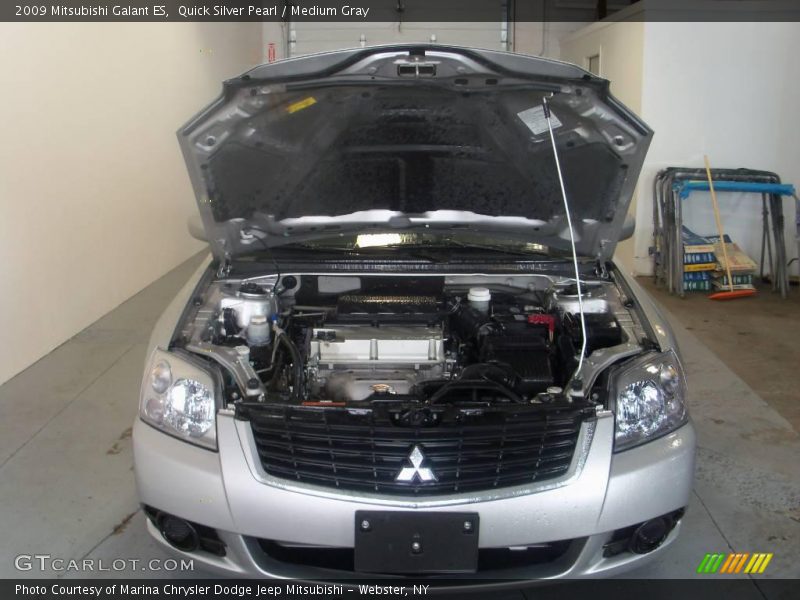 Quick Silver Pearl / Medium Gray 2009 Mitsubishi Galant ES