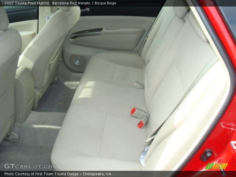 Barcelona Red Metallic / Bisque Beige 2007 Toyota Prius Hybrid