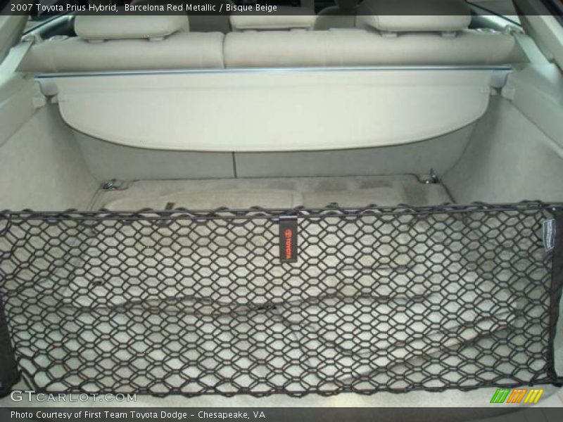 Barcelona Red Metallic / Bisque Beige 2007 Toyota Prius Hybrid