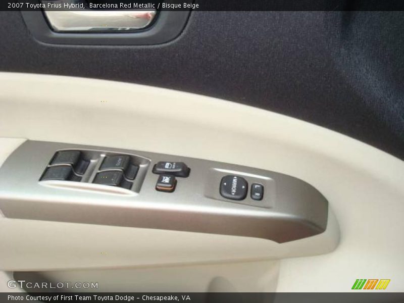 Barcelona Red Metallic / Bisque Beige 2007 Toyota Prius Hybrid