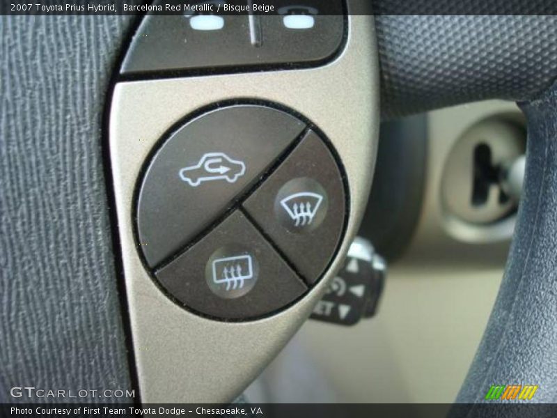 Barcelona Red Metallic / Bisque Beige 2007 Toyota Prius Hybrid