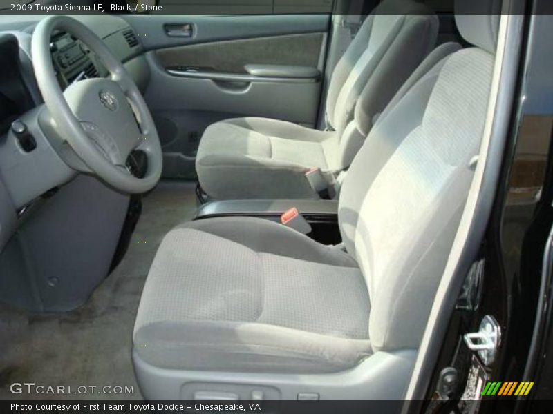 Black / Stone 2009 Toyota Sienna LE