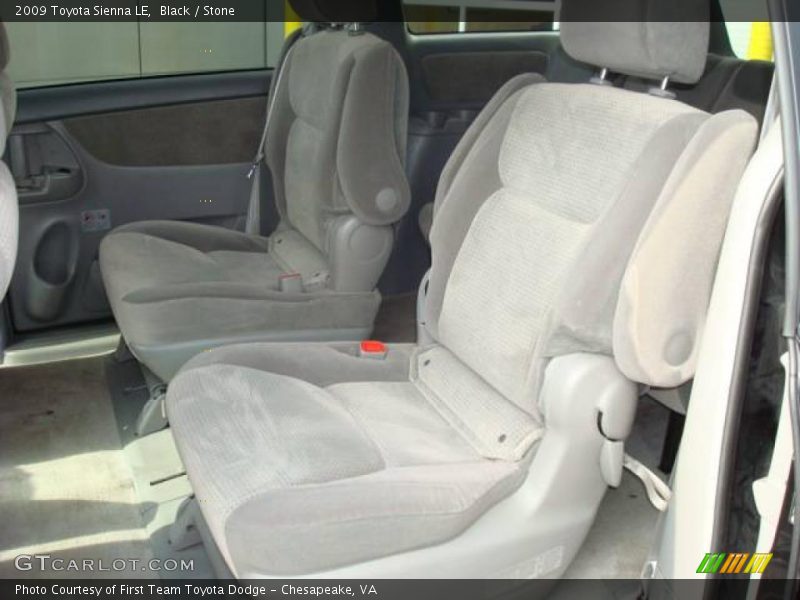 Black / Stone 2009 Toyota Sienna LE