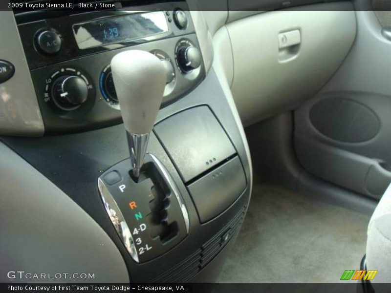 Black / Stone 2009 Toyota Sienna LE