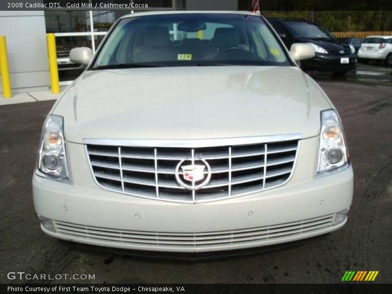 Gold Mist / Cashmere/Cocoa 2008 Cadillac DTS