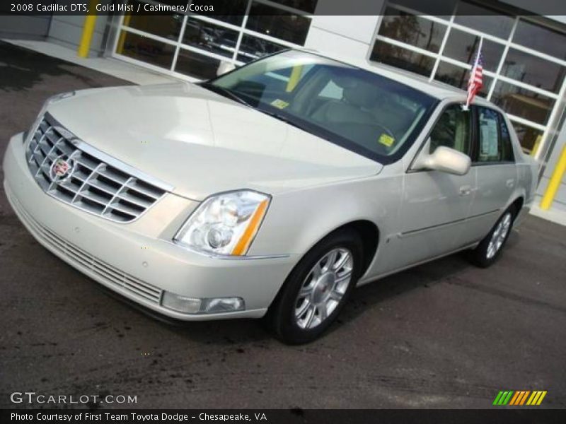 Gold Mist / Cashmere/Cocoa 2008 Cadillac DTS
