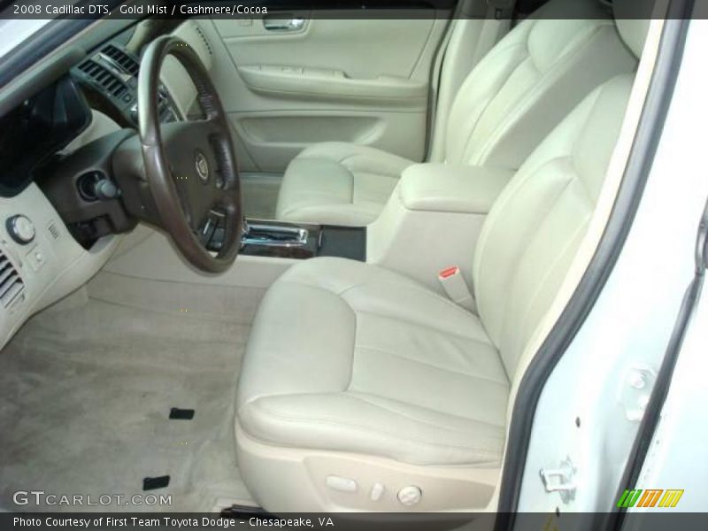 Gold Mist / Cashmere/Cocoa 2008 Cadillac DTS