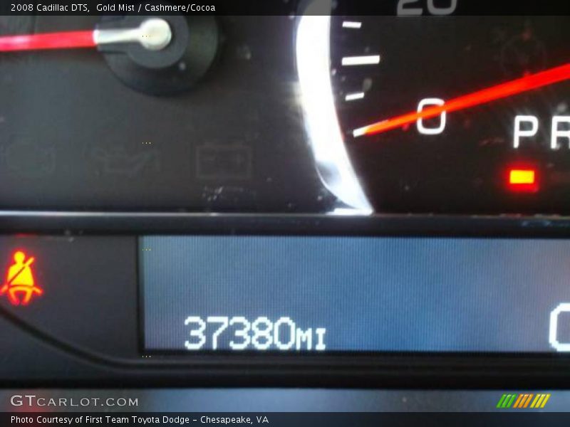 Gold Mist / Cashmere/Cocoa 2008 Cadillac DTS
