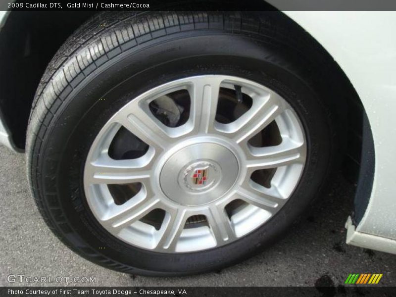 Gold Mist / Cashmere/Cocoa 2008 Cadillac DTS