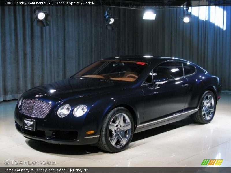 Dark Sapphire / Saddle 2005 Bentley Continental GT