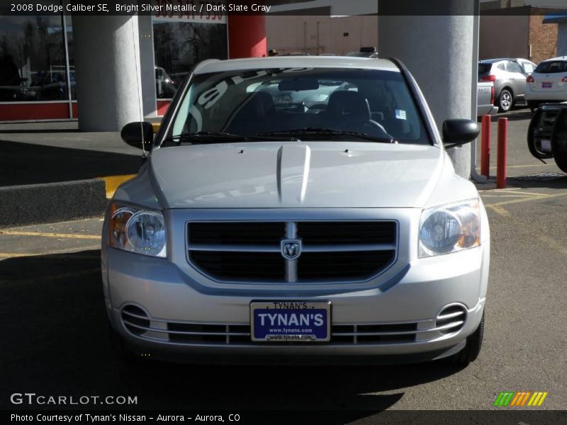 Bright Silver Metallic / Dark Slate Gray 2008 Dodge Caliber SE