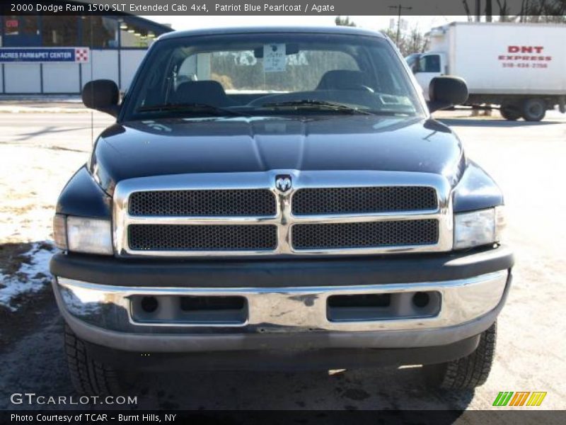 Patriot Blue Pearlcoat / Agate 2000 Dodge Ram 1500 SLT Extended Cab 4x4