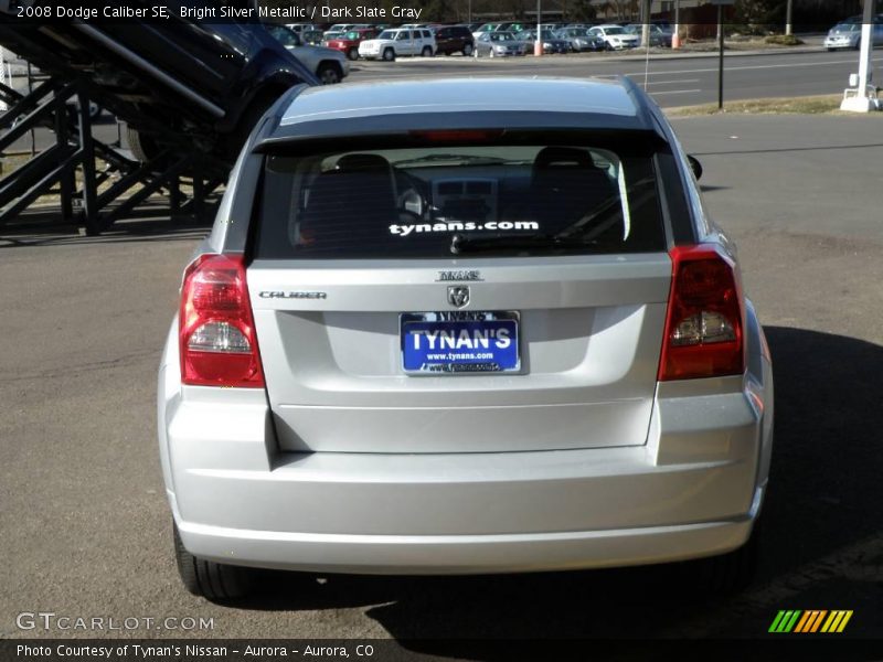 Bright Silver Metallic / Dark Slate Gray 2008 Dodge Caliber SE