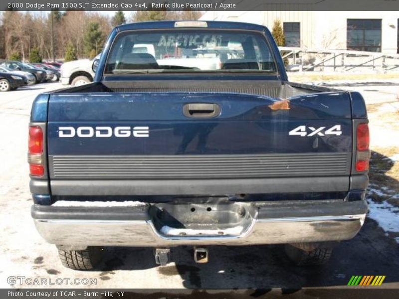 Patriot Blue Pearlcoat / Agate 2000 Dodge Ram 1500 SLT Extended Cab 4x4