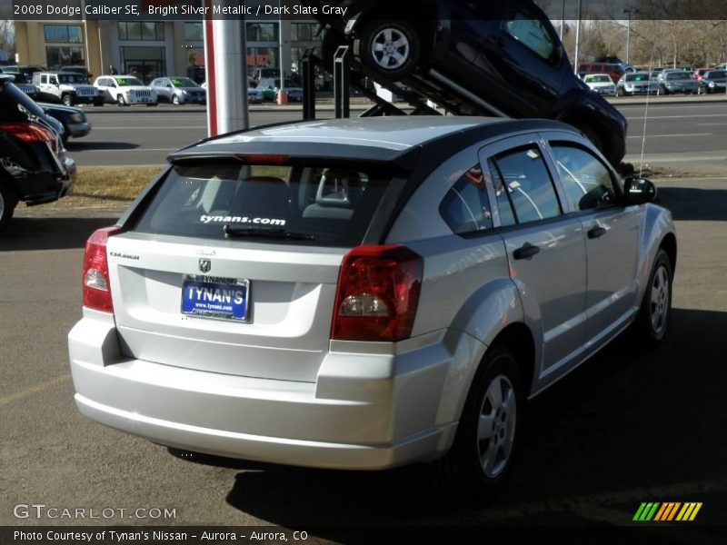 Bright Silver Metallic / Dark Slate Gray 2008 Dodge Caliber SE